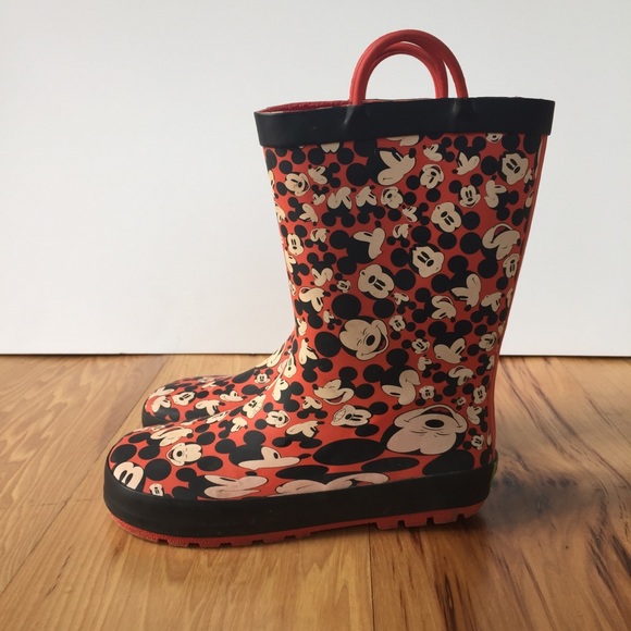 mickey mouse wellies